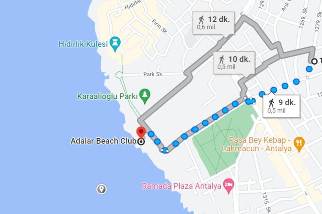 Aether Flats No7,Old Town, Beach, Central, Netflix 安塔利亚 外观 照片